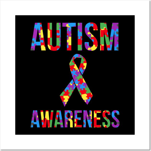 Autism awareness Wall Art by Qrstore